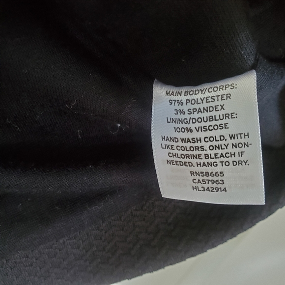 Black textured Blouse - Picture 5 of 5